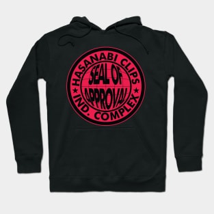 Hasanabi Clips Industrial Complex Seal of Approval Hoodie